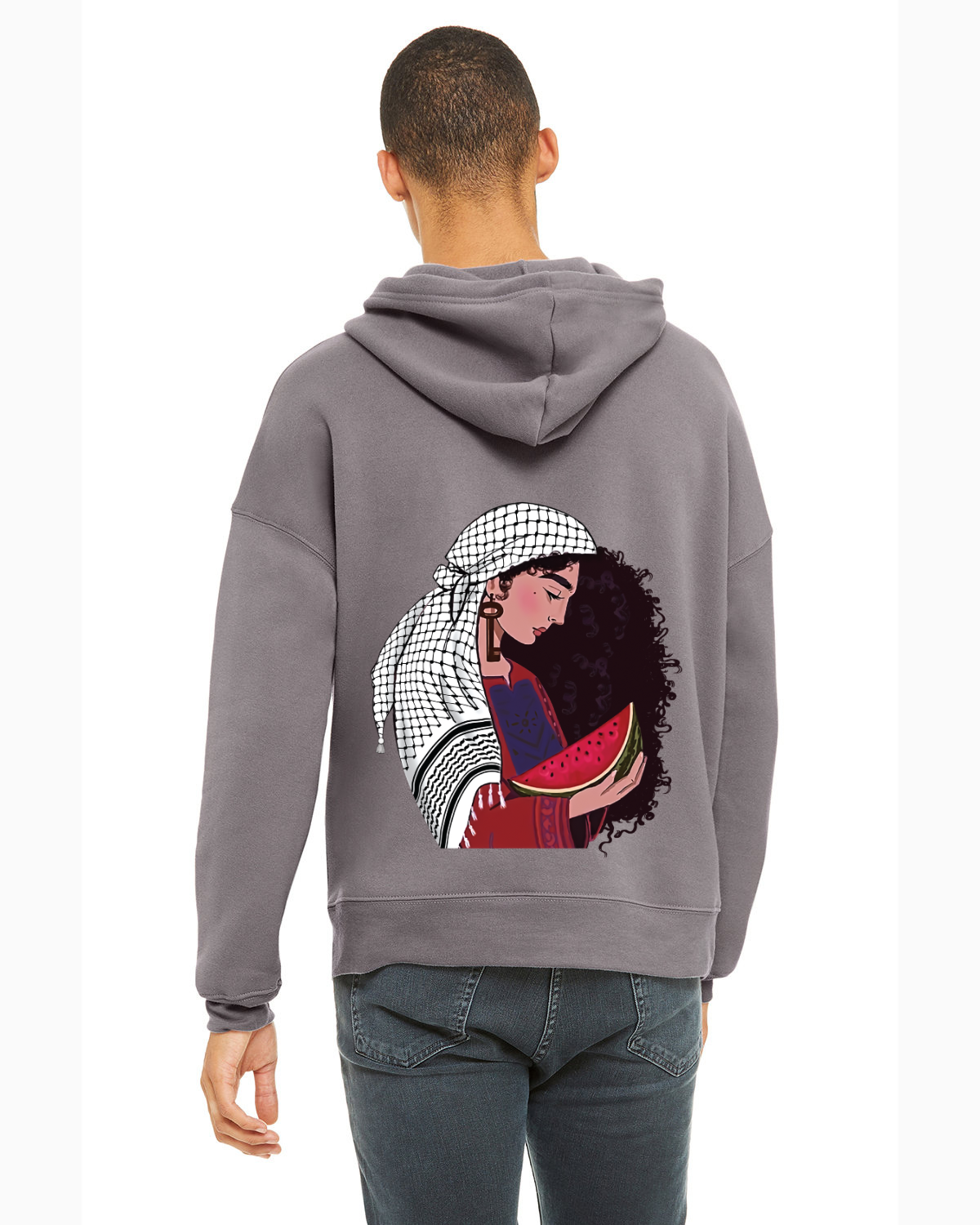 1948 Hoodie Grey w/ Woman on Back